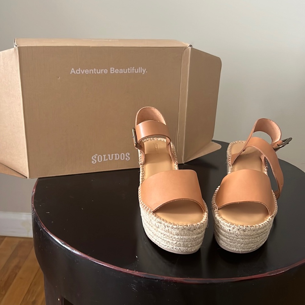 Soludos espadrilles. Never worn. Original packaging